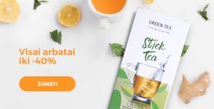 Arbatai iki - 40%