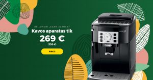 Kavos aparatas De’Longhi „ECAM 22.110.B“