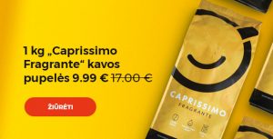 1 kg „Caprissimo Fragrante“ tik 9.99 €
