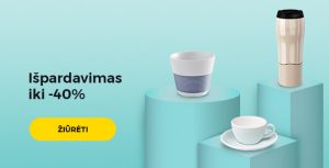 Nuolaidos iki 40%