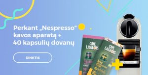 Nespresso plus 40 capsules as gift