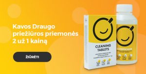 Kavos Draugo priežiūros priemonės 1+1