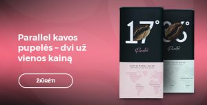 Parallel kavos pupelės 1+1