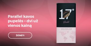 Parallel kavos pupelės 1+1