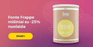 Fonte Frappe mišiniams -25%