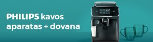 Įsigyk Philips kavos aparatą ir gauk dovanų