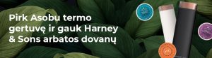 Pirk Asobu termo gertuvę ir gauk Harney & Sons arbatos dovanų