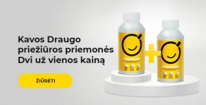 Kavos Draugo priežiūros priemonės 1+1