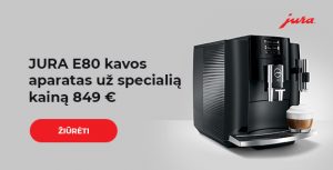 JURA E80 Piano Black