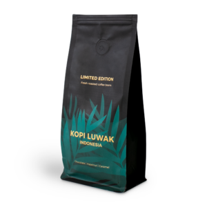 Rūšinės kavos pupelės „Indonesia Kopi Luwak“, 250 g