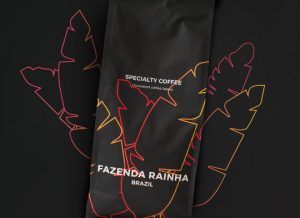 Neskrudintos rūšinės kavos pupelės „Brazil Fazenda Rainha“