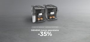 SIEMENS kavos aparatams -35%