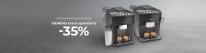 SIEMENS kavos aparatams -35%