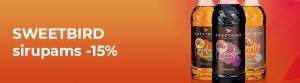 Sweetbird sirupams -15%
