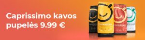 Caprissimo kavos pupelės tik 9.99 €
