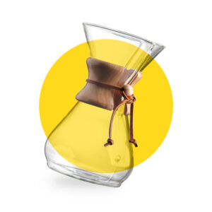 Chemex kavos ruošimo indas