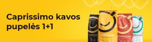 Caprissimo kavos pupelės 1+1