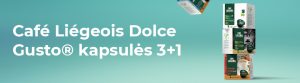 Café Liégeois Dolce Gusto® kapsulės 3+1