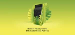 Rūšinės kavos pupelės El Salvador Santa Petrona
