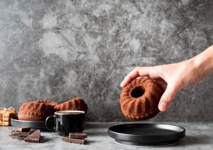 Kava ir sokoladiniai keksiukai
