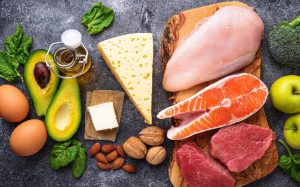 Keto dietos ingredientai