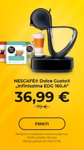 NESCAFÉ® Dolce Gusto® „Infinissima EDG 160.A“ kavos aparatas