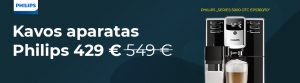 Philips „Series 5000 OTC EP5360/10“ kavos aparatas tik 429 €