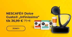 NESCAFÉ® Dolce Gusto® „Infinissima EDG 160.A“ kavos aparatas