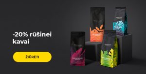 Rūšinei kavai -20%