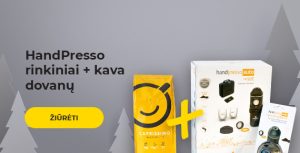 HandPresso rinkiniai + kava dovanų