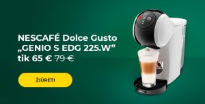 Kavos aparatas NESCAFÉ Dolce Gusto „GENIO S EDG 225.W”