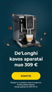 De'Longhi kavos aparatai
