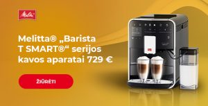 Melitta® „Barista T SMART®“ serijos kavos aparatai