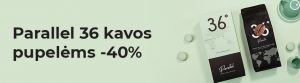 Parallel 36 kavos pupelėms -40%