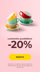 Loveramics puodeliams -20%