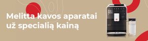 Melitta kavos aparatai už specialią kainą