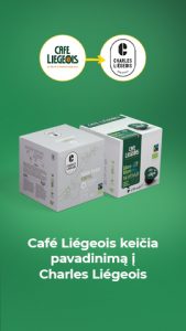 Café Liégeois keičia pavadinimą į Charles Liégeois