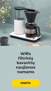 Wilfa filtrinių kavavirių naujienos namams