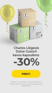 Charles Liegeois Dolce gusto capsules -30%