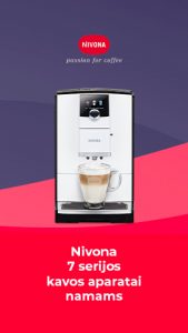 Nivona 7 serijos kavos aparatai namams