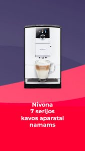 Nivona 7 serijos kavos aparatai namams