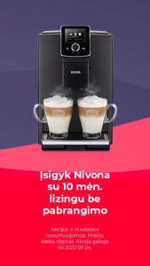 Įsigyk Nivona su 10 mėn. lizingu be pabrangimo