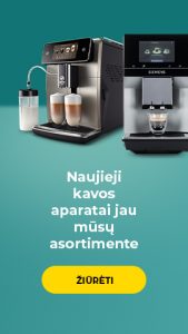 Naujieji kavos aparatai jau mūsų asortimente