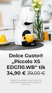 Dolce Gusto® „Piccolo XS EDG110.WB“ tik 34,90 € 39,00 €