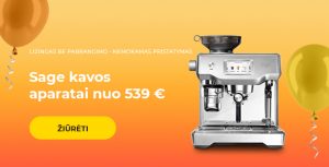 Sage kavos aparatai nuo 539 €