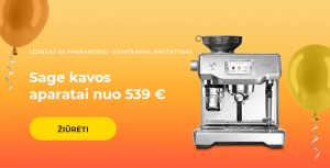 Sage kavos aparatai nuo 539 €