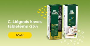 C. Liégeois kavos tabletėms -25%