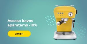Ascaso kavos aparatams -10%