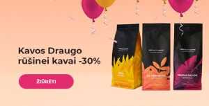 Kavos Draugo rūšinei kavai -30%