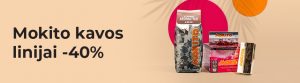 Mokito kavos linijai -40%